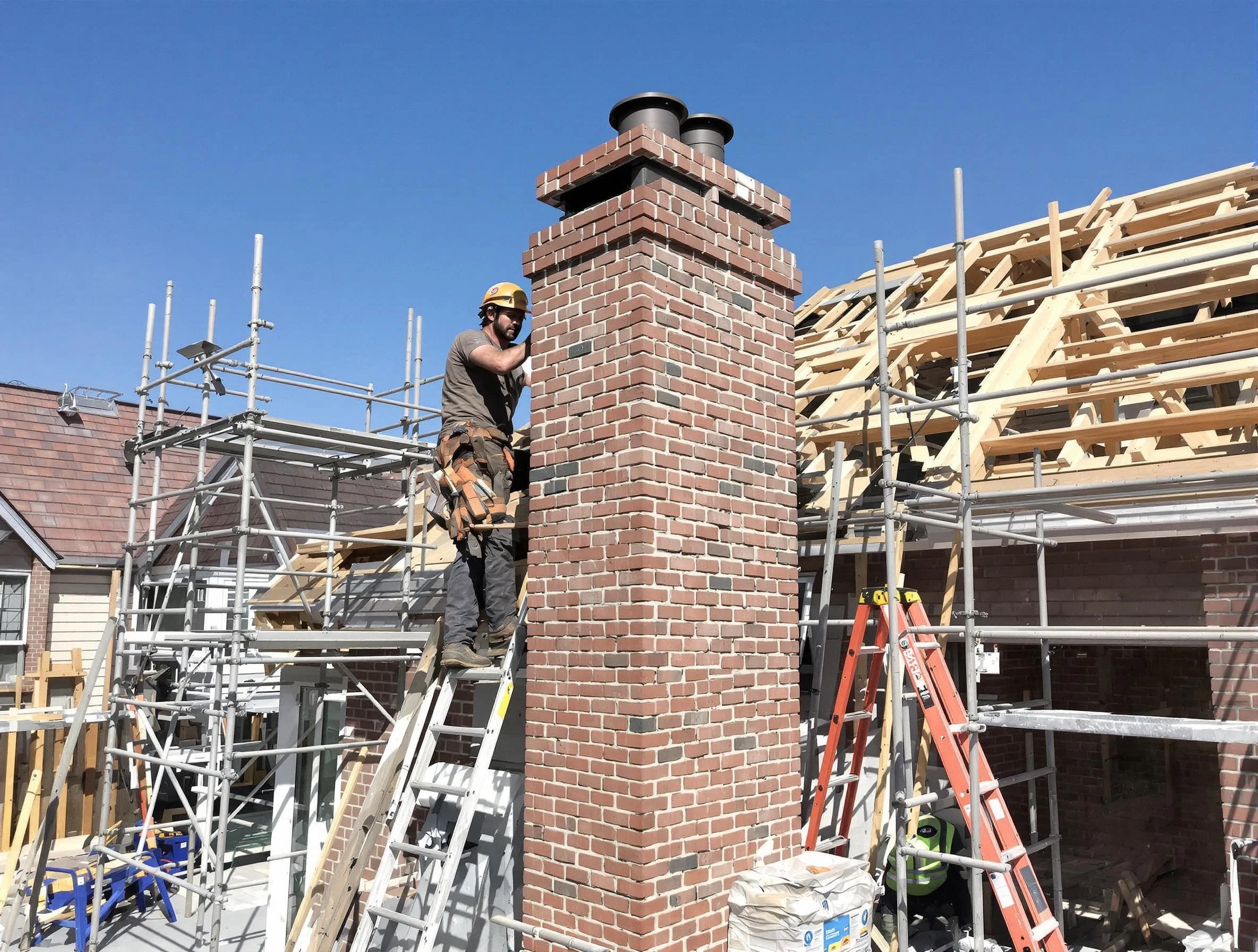 New chimney installation completed by Edison Chimney Sweep in Edison, NJ