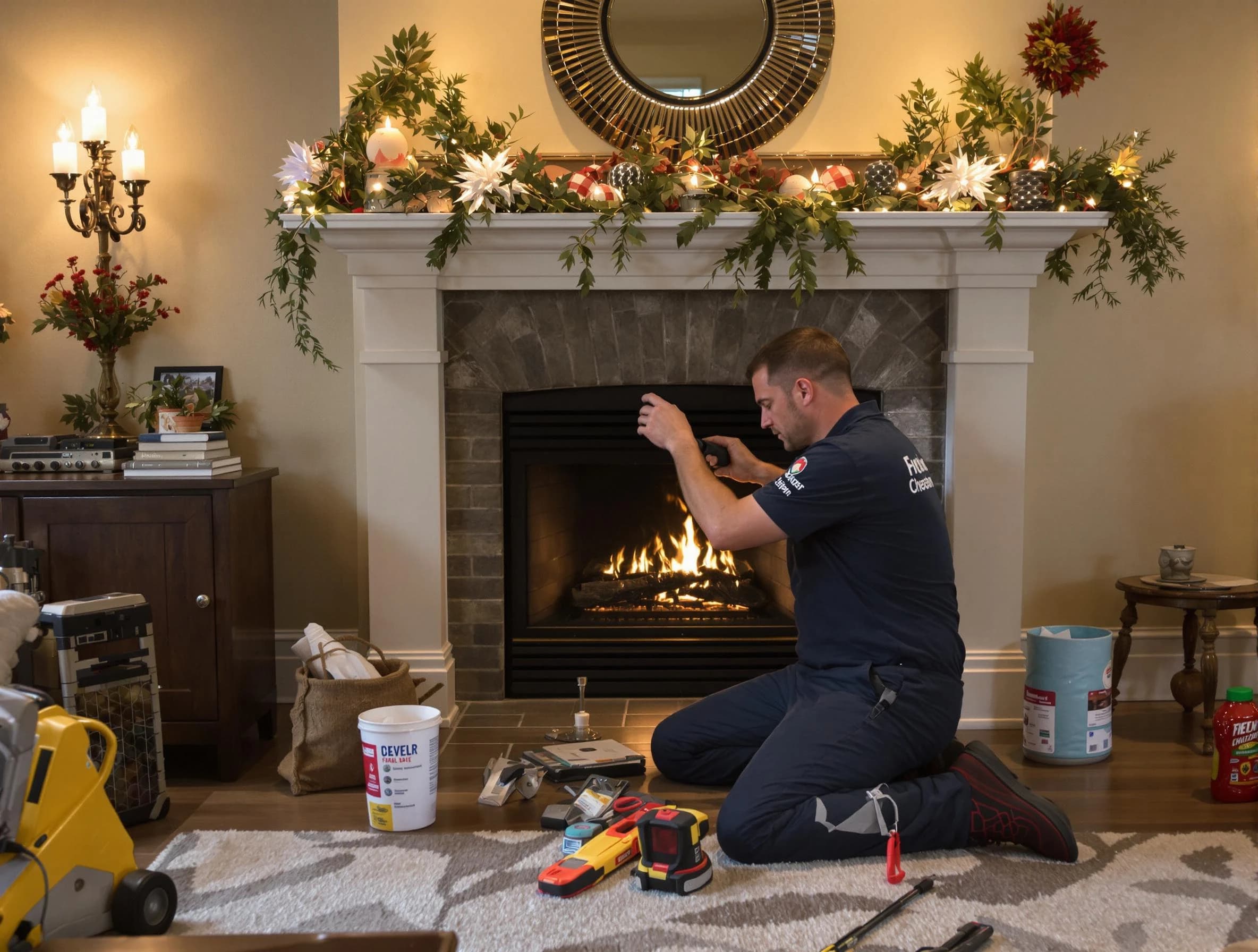 Edison Chimney Sweep offering fireplace maintenance services in Edison, NJ