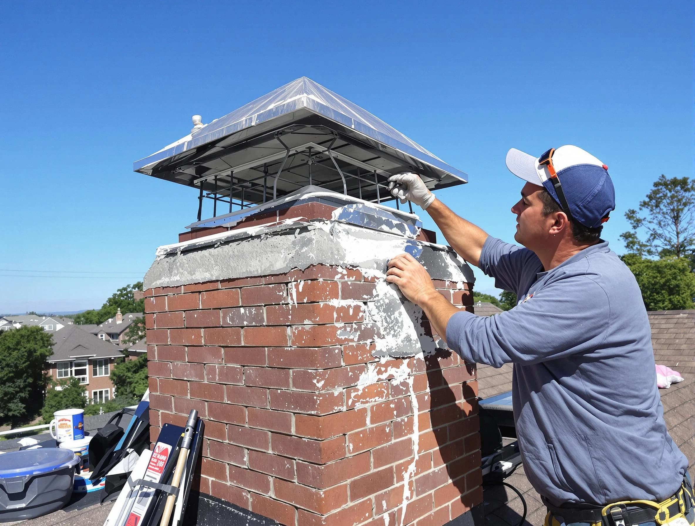 Chimney Crown Services in Edison